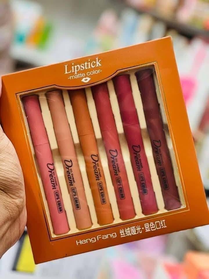 Hang Fang 6pcs Lipstick set