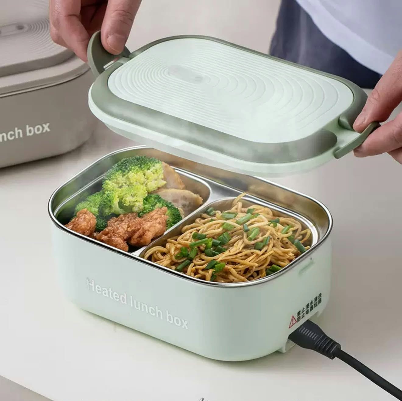 ইলেকট্রিক হিটেড টিফিন বক্স (Electric Heated Lunch Box) - 2