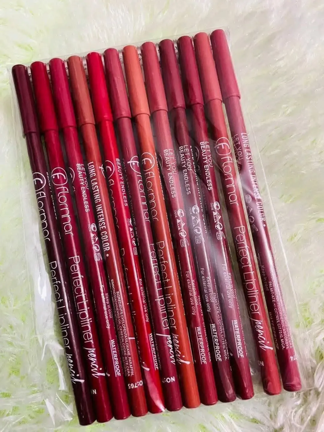 Flormar Waterproof Perfect Lipliner Pencil Set - 2