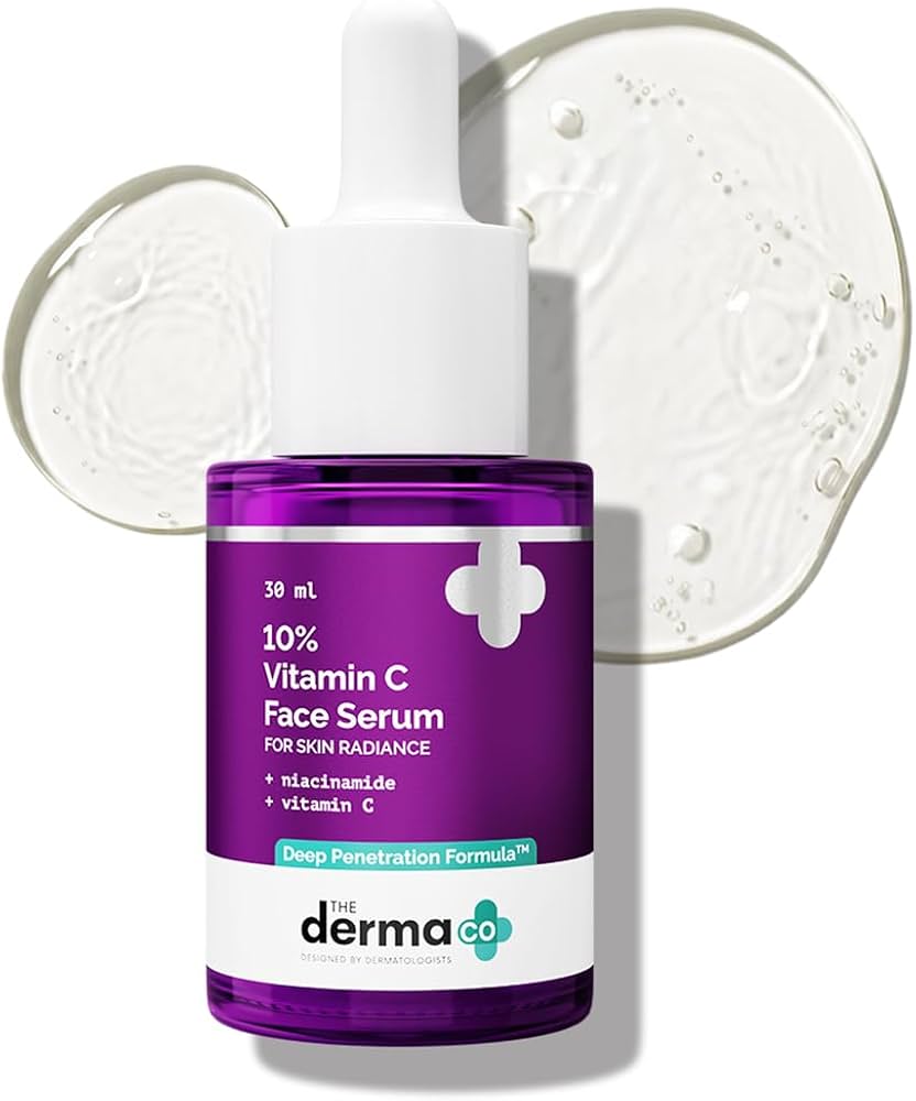Get Glowing & Radiantly Bright Skin with The Derma Co 10% Vitamin C Face Serum! - 2
